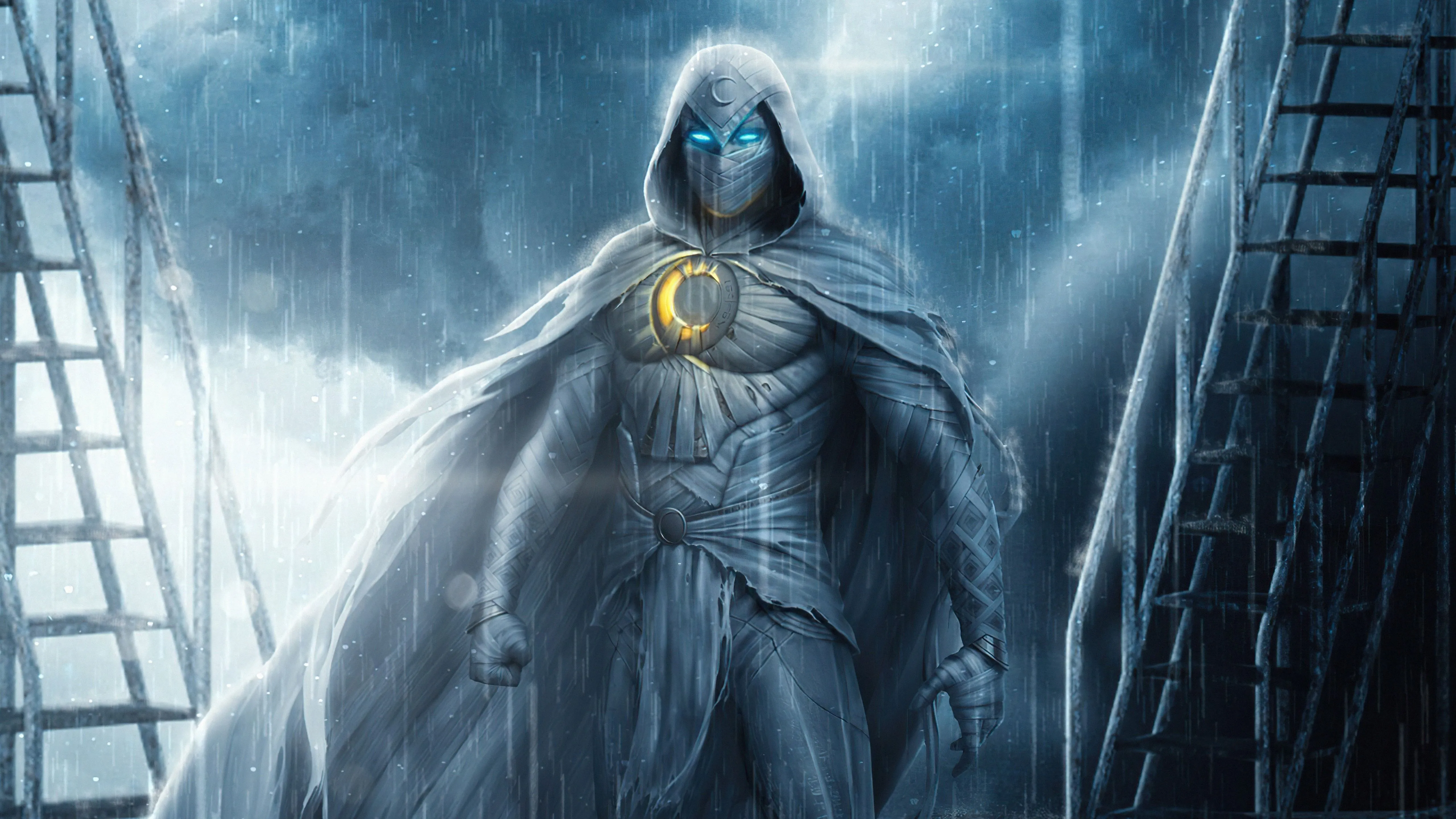 Marvel Moon Knight Tv Series 4K Wallpaper, HD TV Series 4K Wallpaper, Image and Background