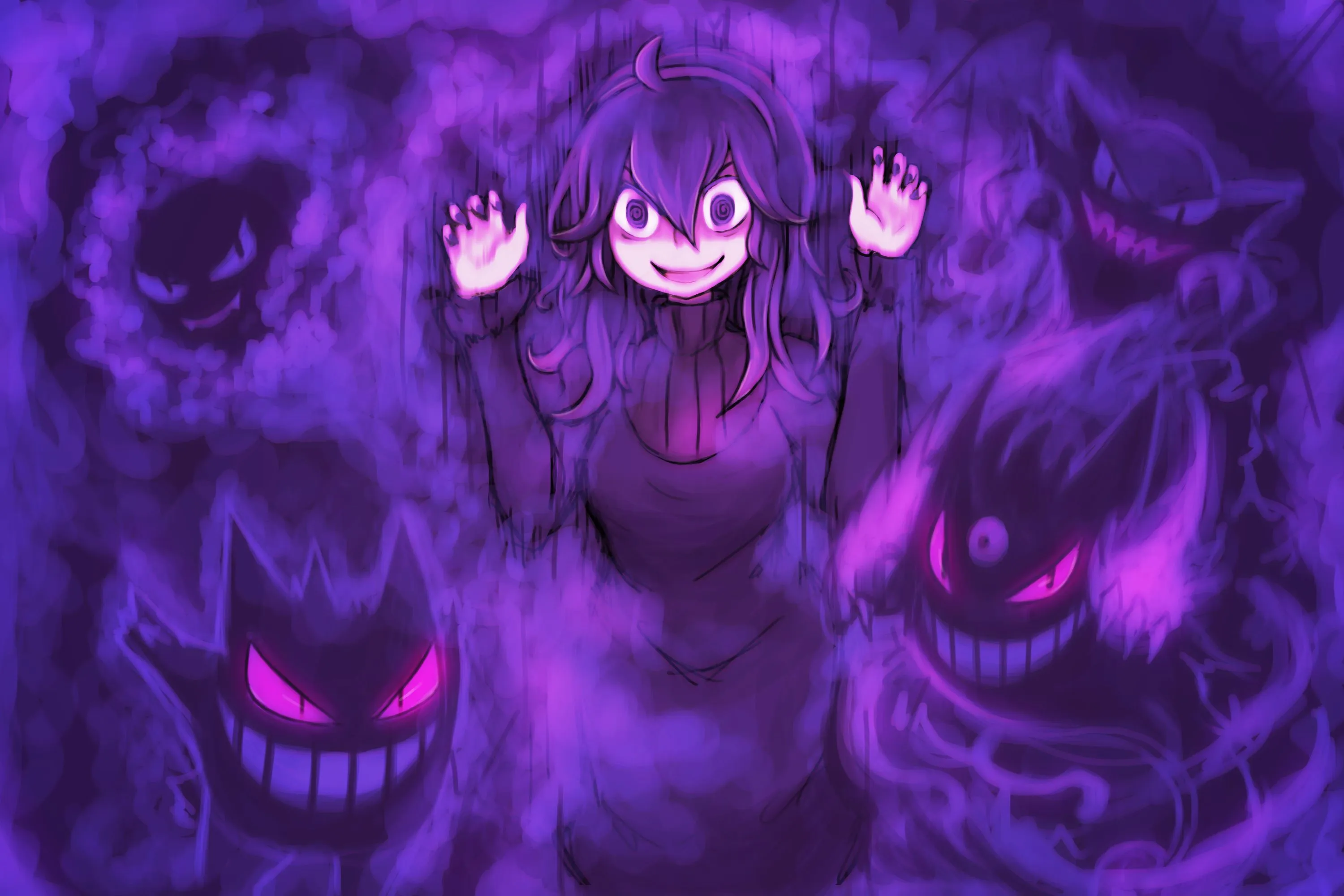 Free Mega Gengar (Pokémon) 4K Wallpaper & Desktop HD Background for PC