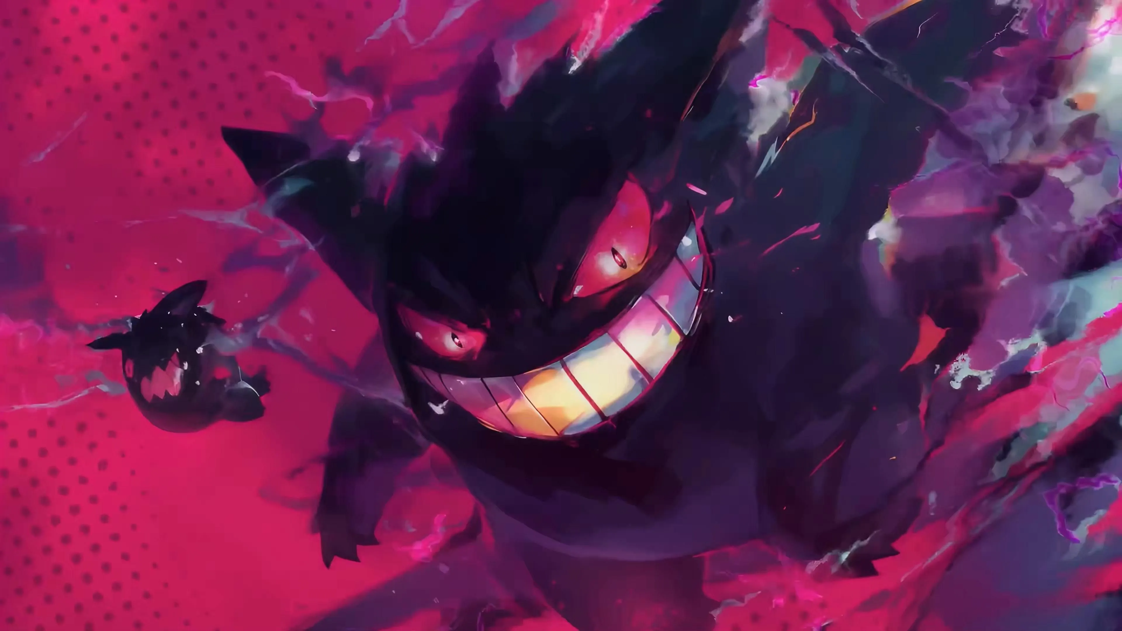 Gengar in the Dark Live Wallpaper