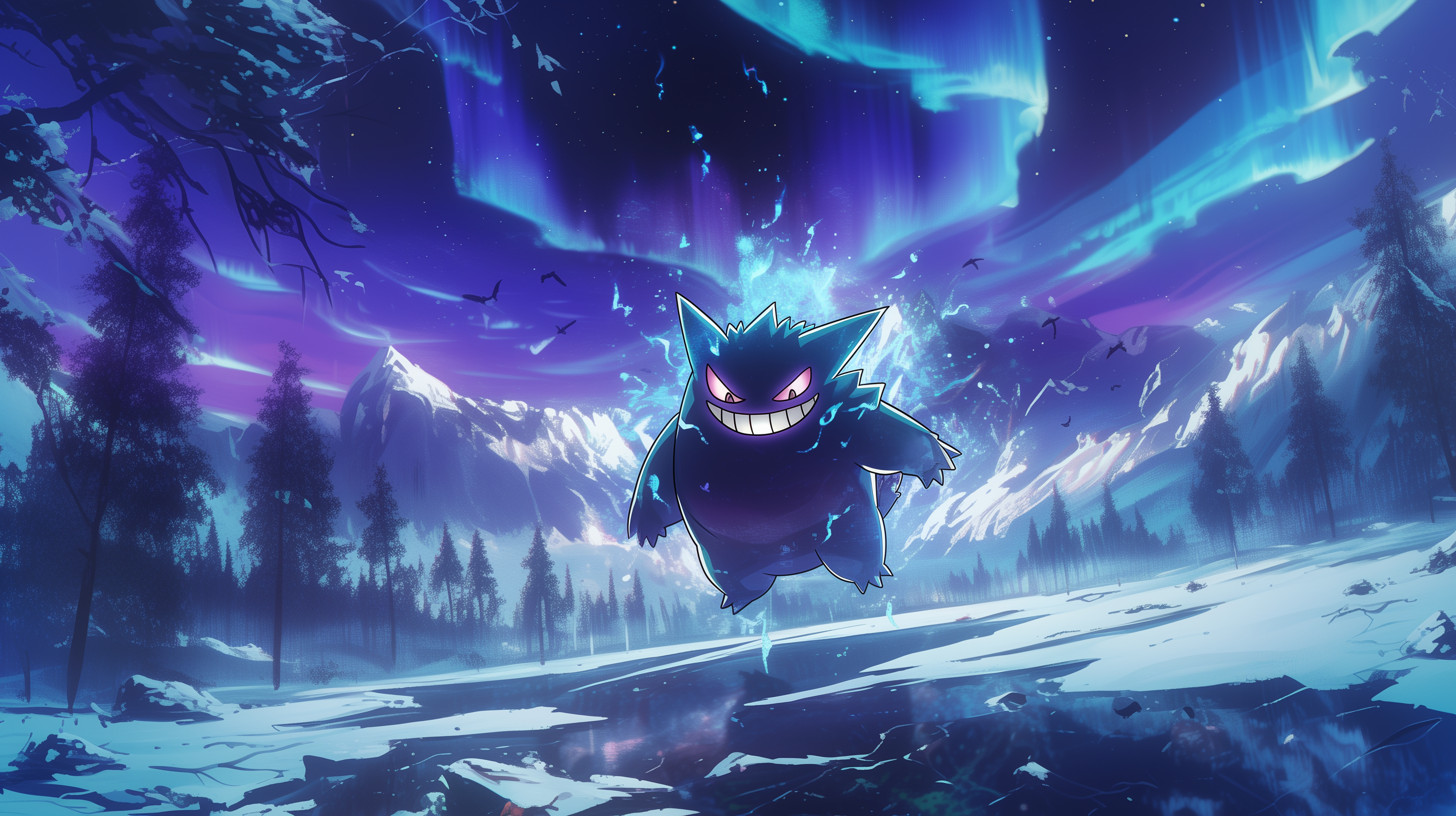 Wallpaper Gengar Free in HD and 4K Mobile and PC