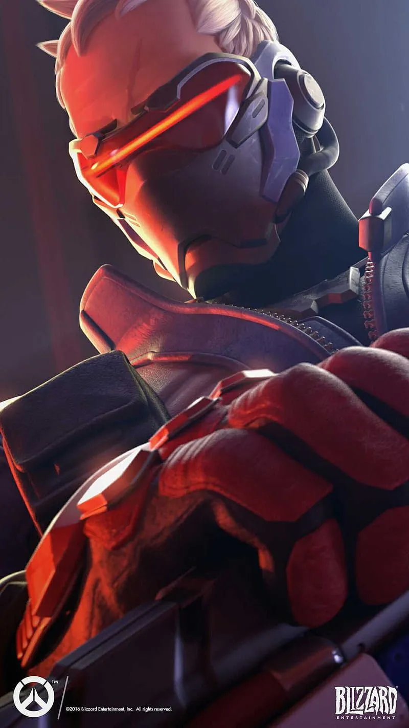Soldier 76, overwatch, HD phone wallpaper