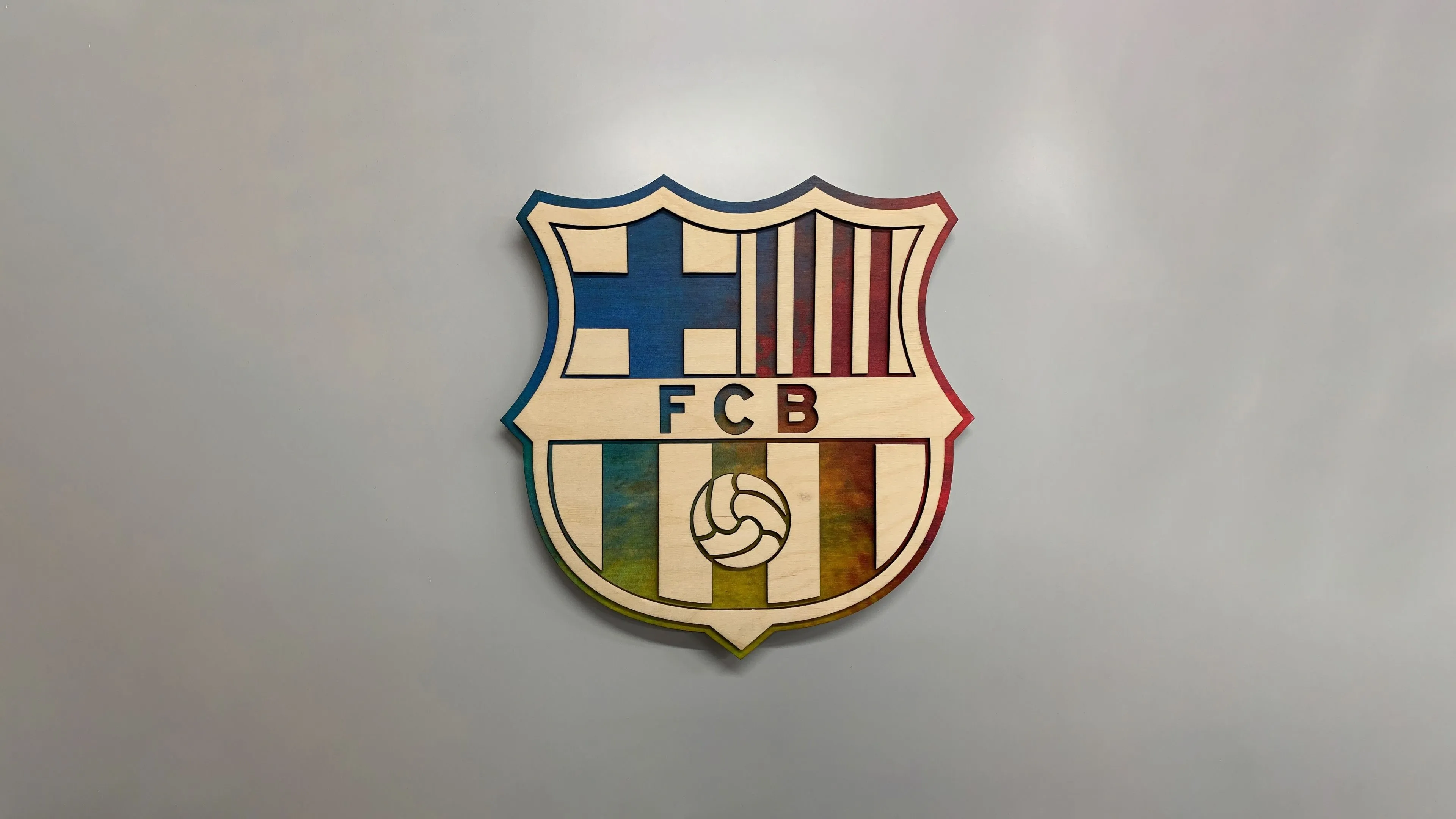 FC Barcelona Wallpaper 4K, Badge, Football club, FCB, 5K