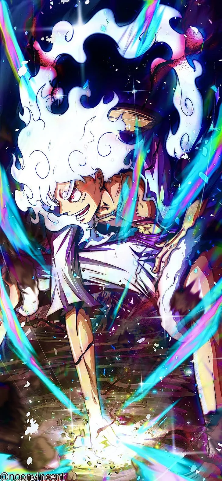 HD wallpaper: One Piece, Monkey D. Luffy, Gear 5th, sun god nika, vincentnoon