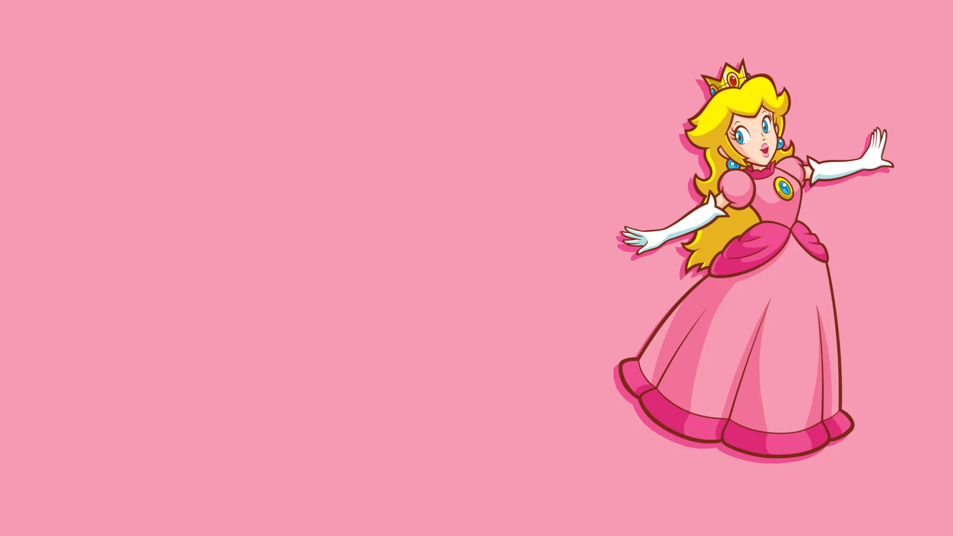Princess Peach From Super Mario HD Wallpaper
