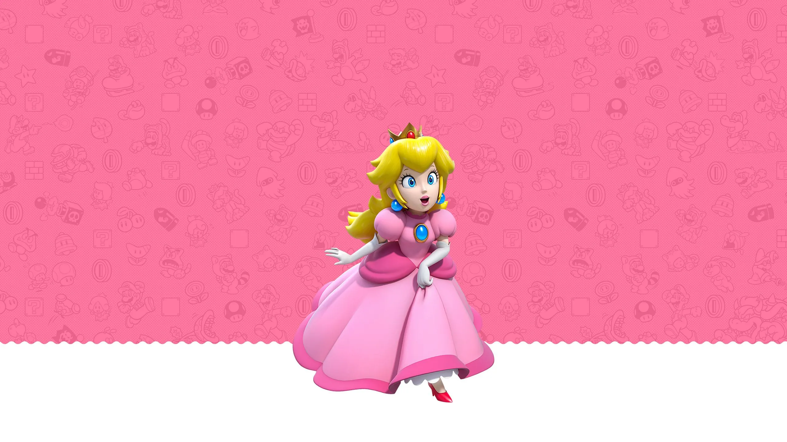 Super Mario 3D World Wallpaper with Monocle