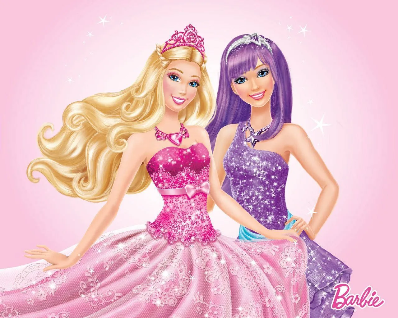 Princess Background Barbie Wallpaper Barbie Desktop Wallpaper 34428 Baltana