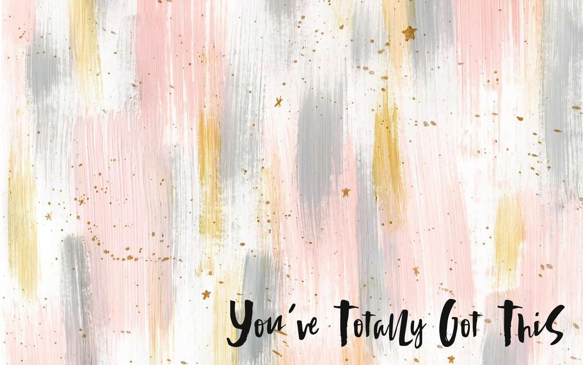 Free Encouragement Desktop Wallpaper. Fox + Hazel