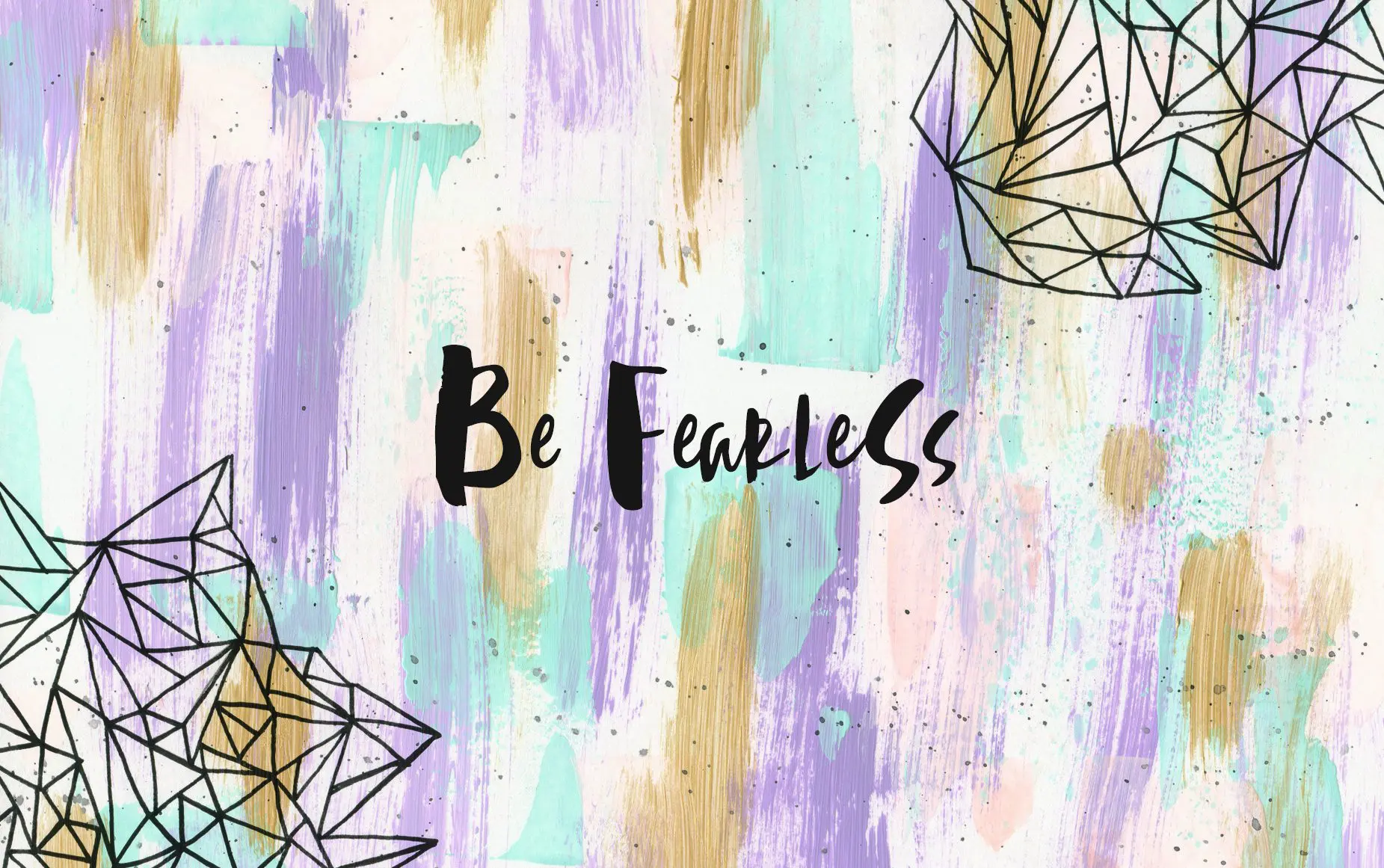 Free Encouragement Desktop Wallpaper. Fox + Hazel