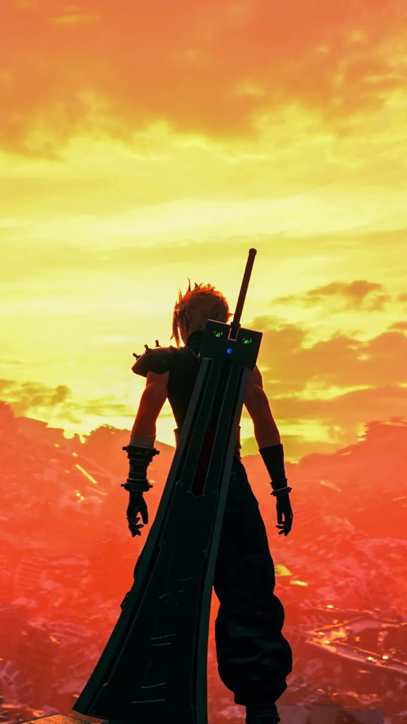 Cloud Strife, final fantasy 7 remake, HD phone wallpaper