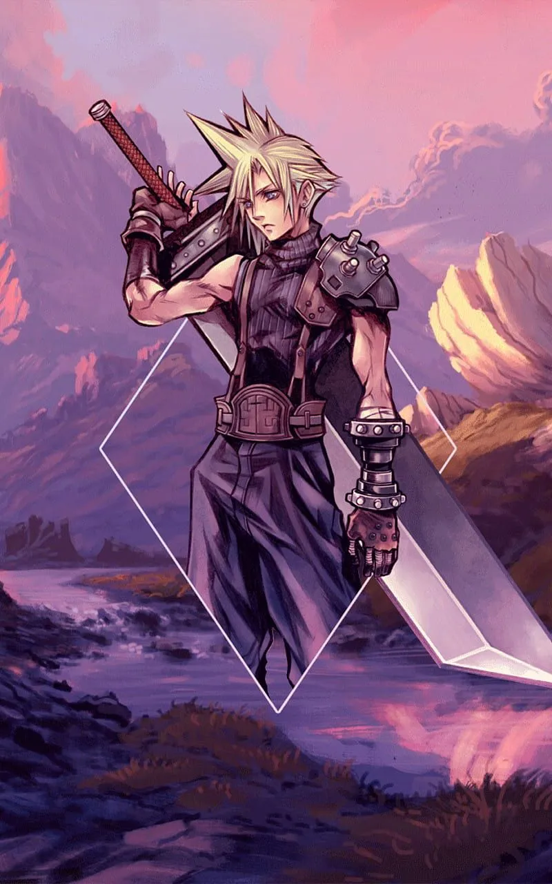 Cloud Strife, final fantasy vii, HD phone wallpaper
