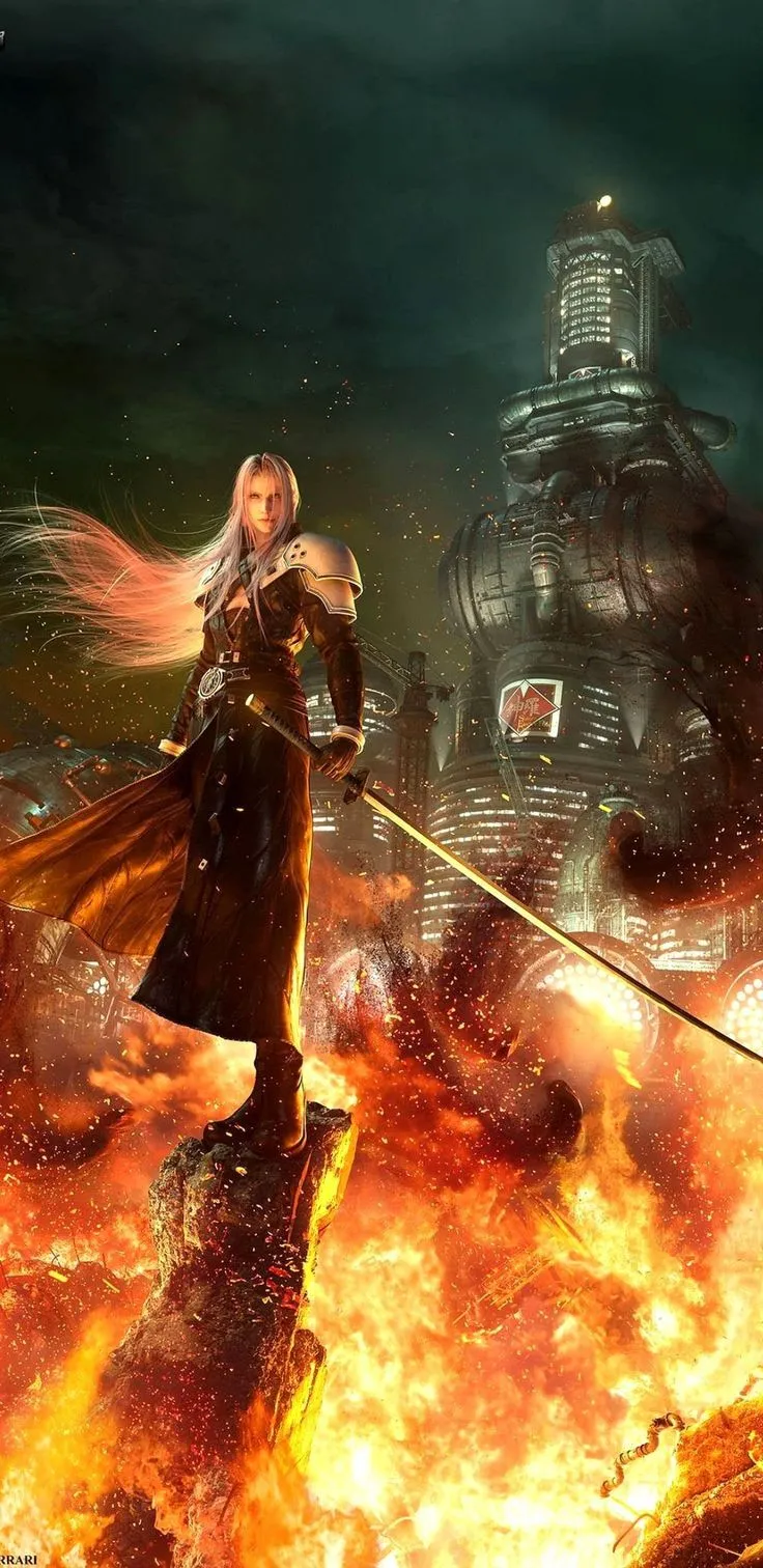 Sephiroth. Final fantasy, Final fantasy vii remake, Final fantasy sephiroth