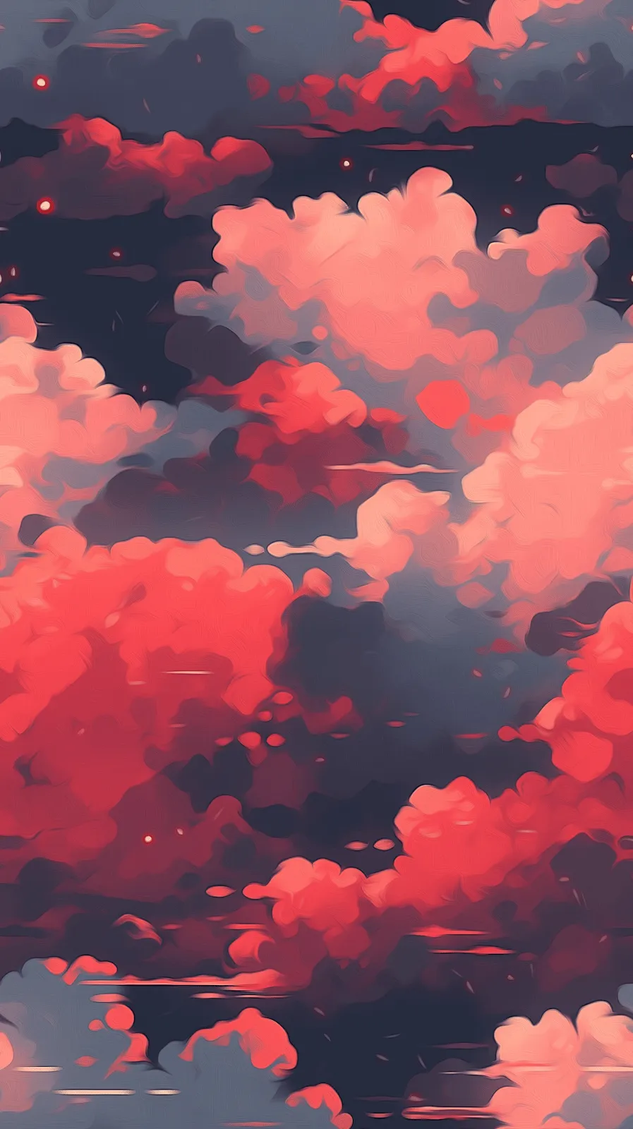 Wallpaper for Mobile. Aesthetic Anime Sky