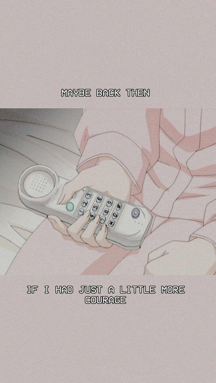 iPhone Pink Aesthetic Anime Phone Wallpaper