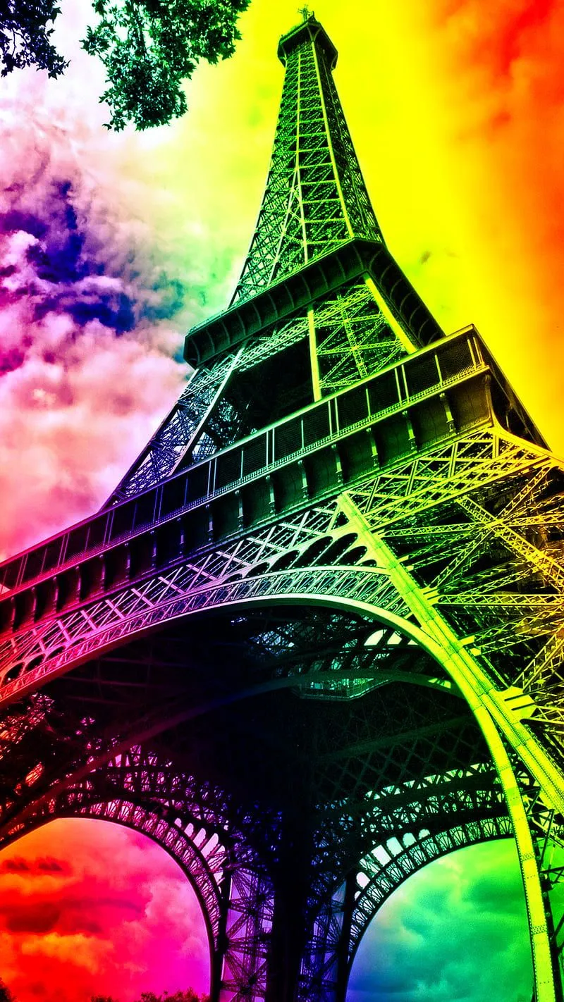 Eiffel, beauty, best, colors, cool, france new, nice, paris, sky, super, HD phone wallpaper