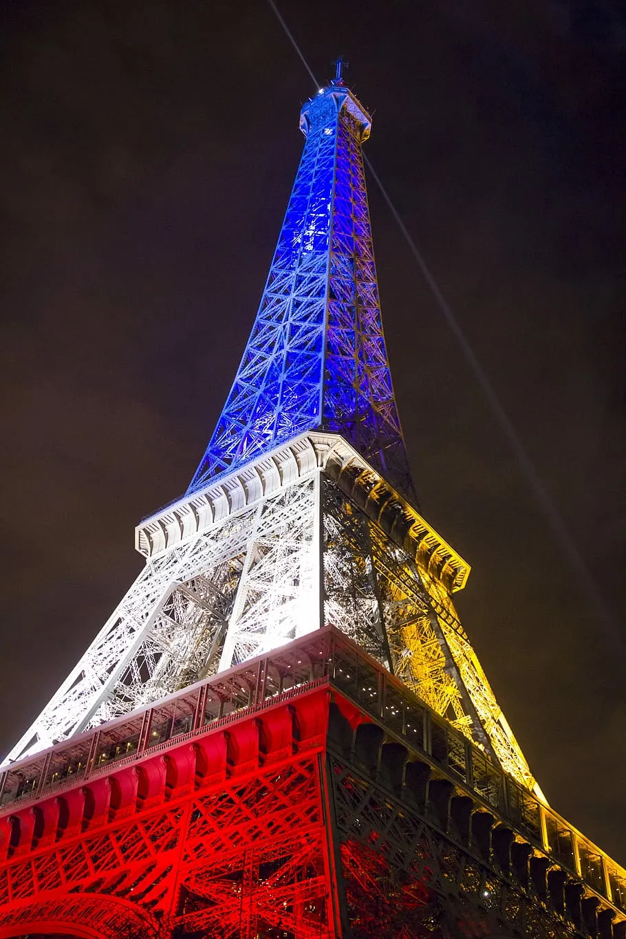 Paris, France, Flag, Eiffel Tower, paris, france, europe, french, tourism, famous, paris france, tower