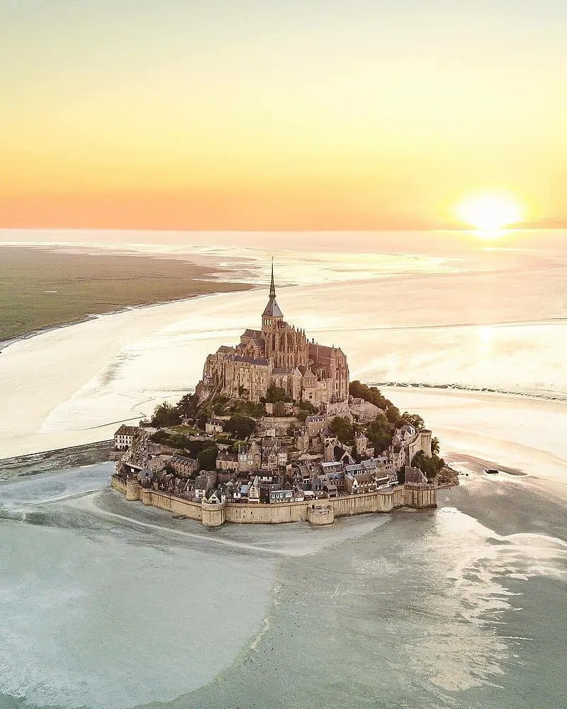 Mont saint michel, france, HD phone wallpaper