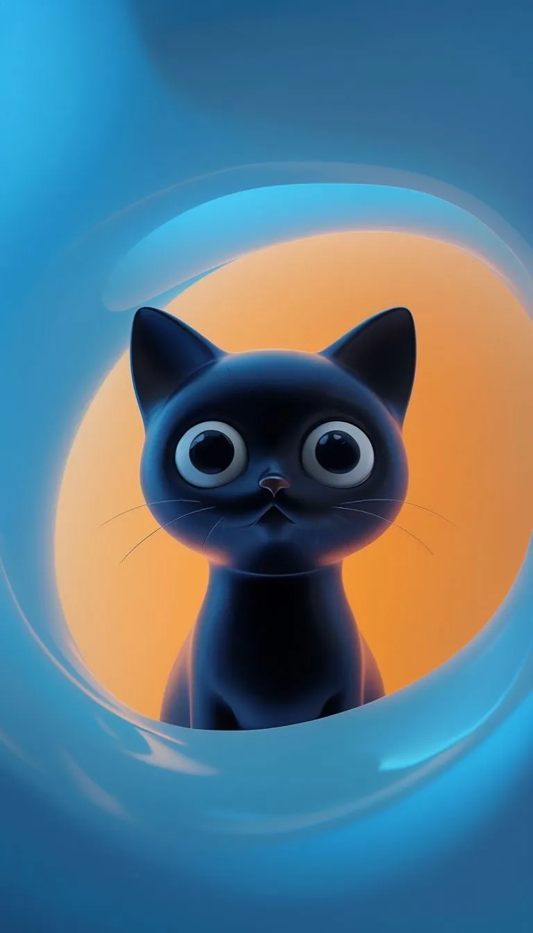 cute blue wallpaper