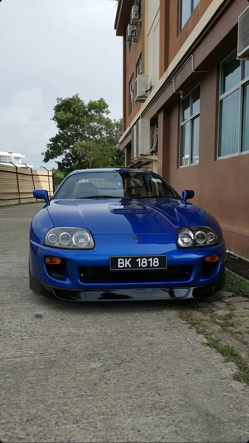 HD toyota supra old wallpaper