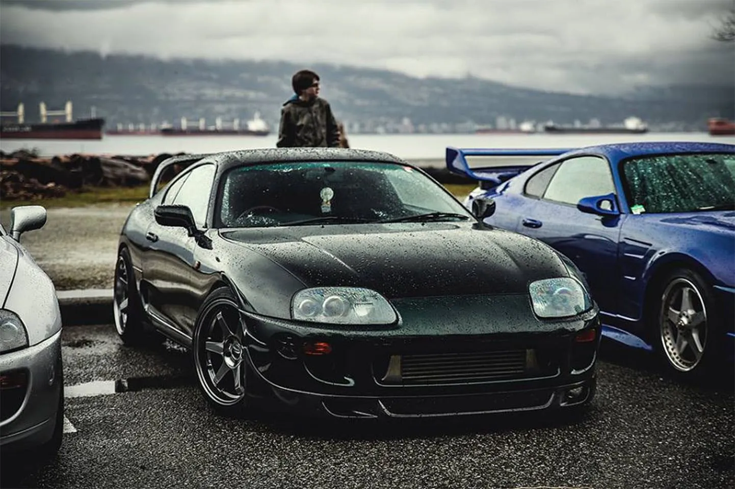 Black coupe, Toyota Supra, Supra, Toyota, old car HD wallpaper