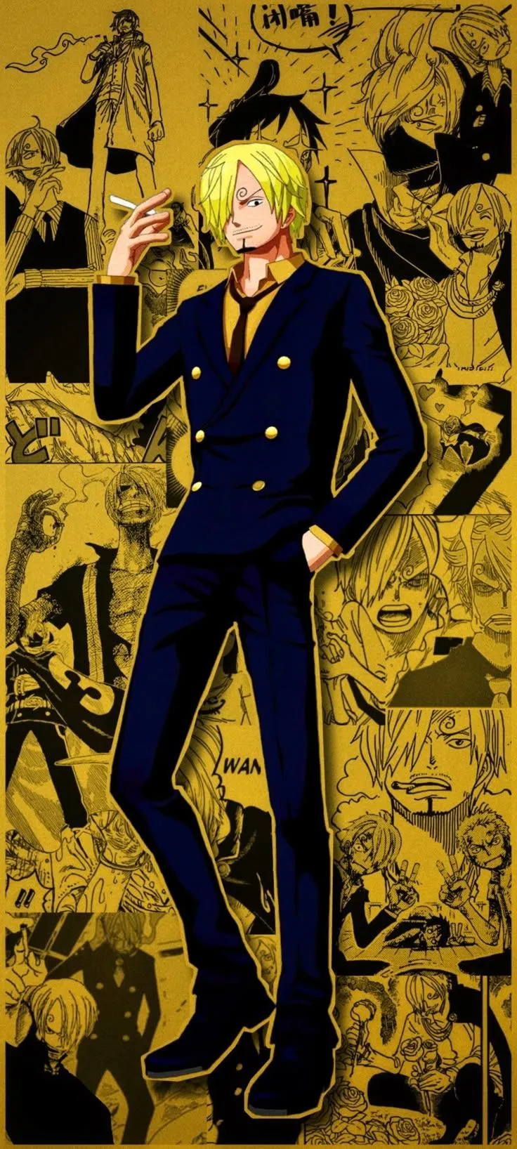 Sanji wallpaper Manga