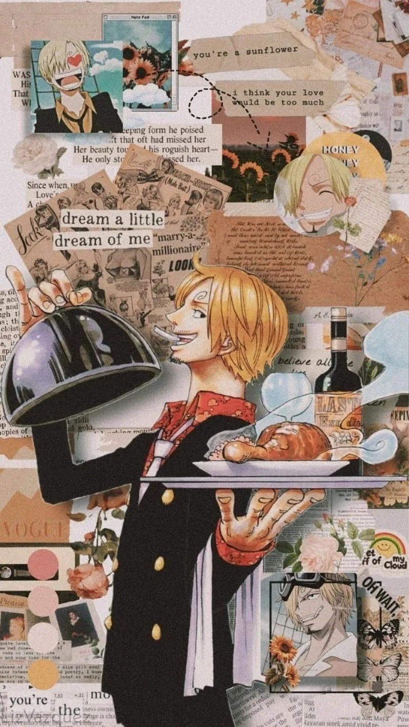 HD sanji manga wallpaper