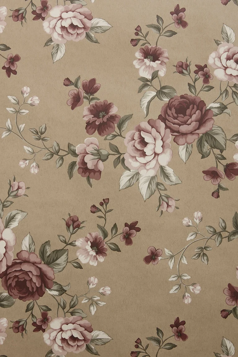 Floral wallpaper