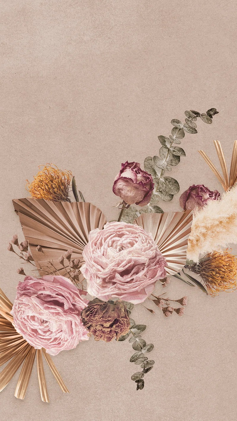 Aesthetic pink iPhone wallpaper, romantic
