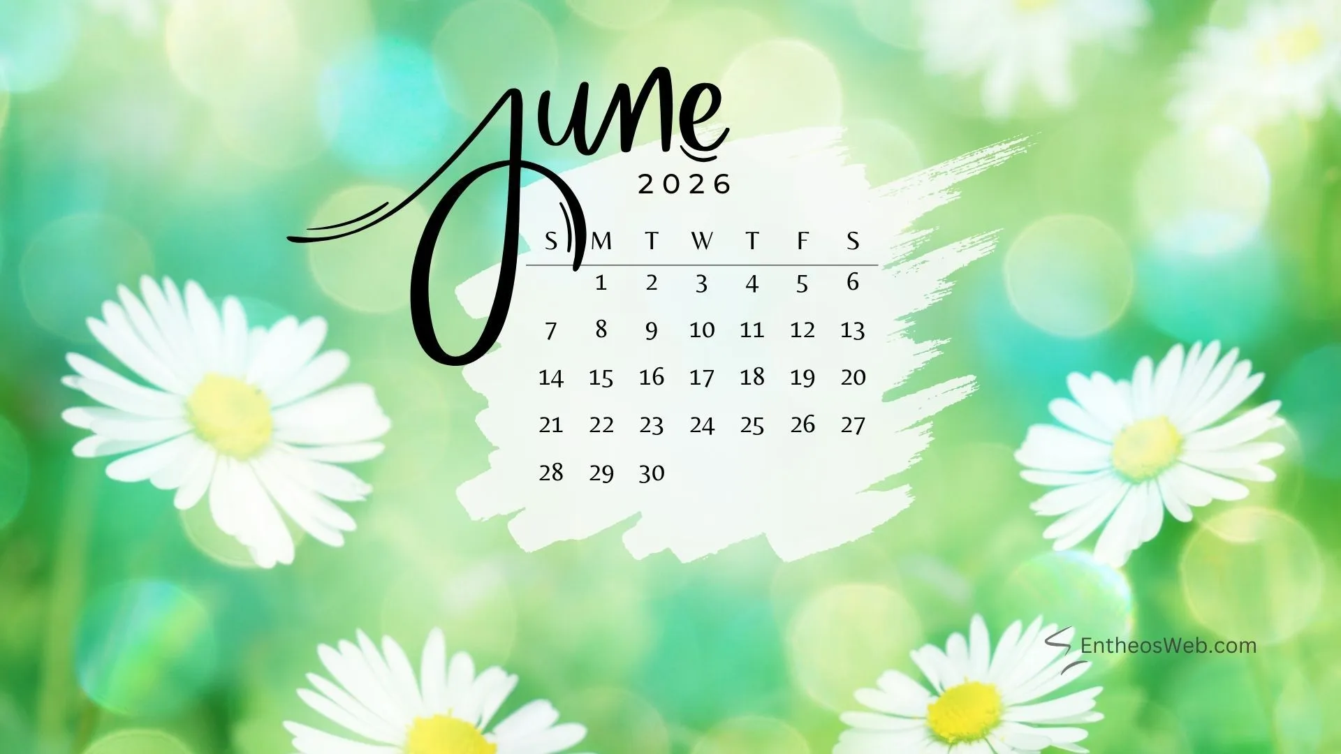 June 2026 Desktop Wallpaper Calendars
