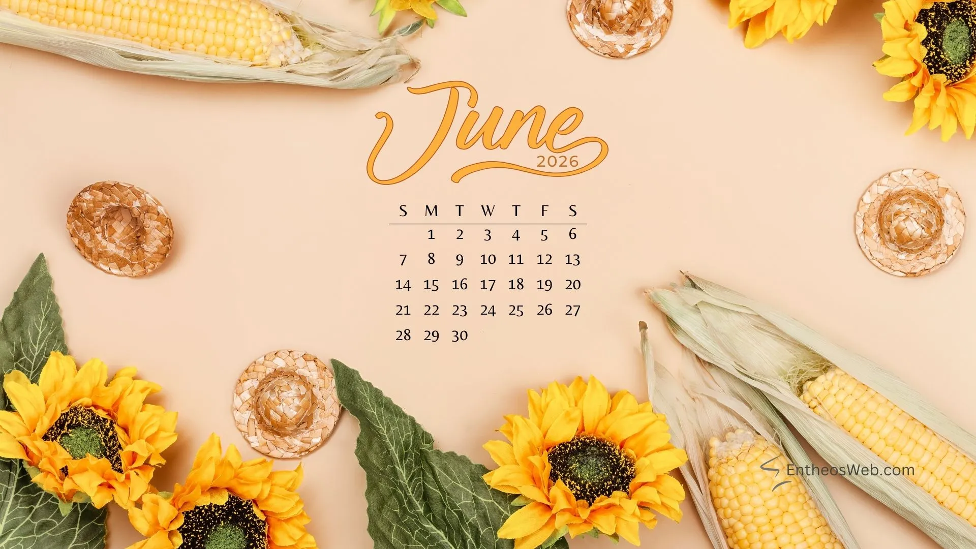 June Desktop Wallpaper Background & for 2026