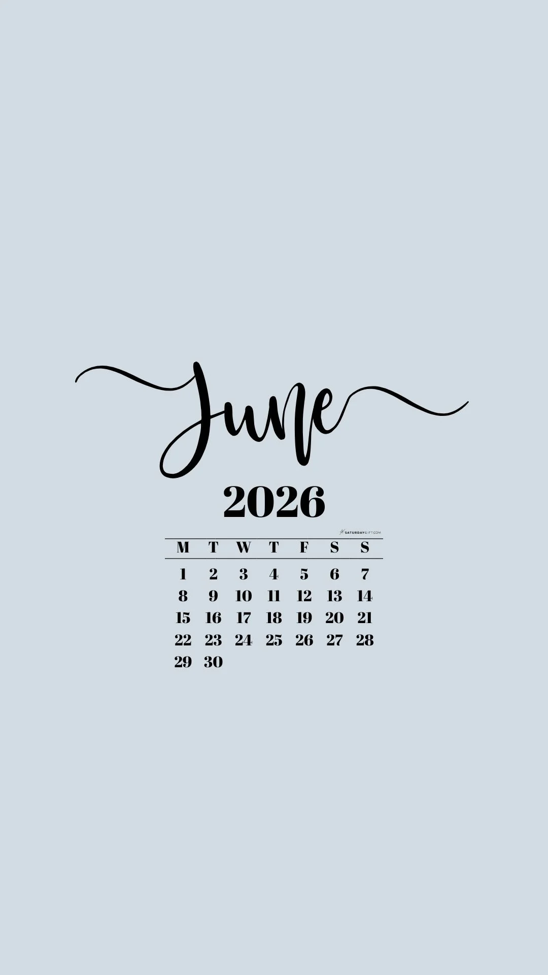 June Phone Wallpaper