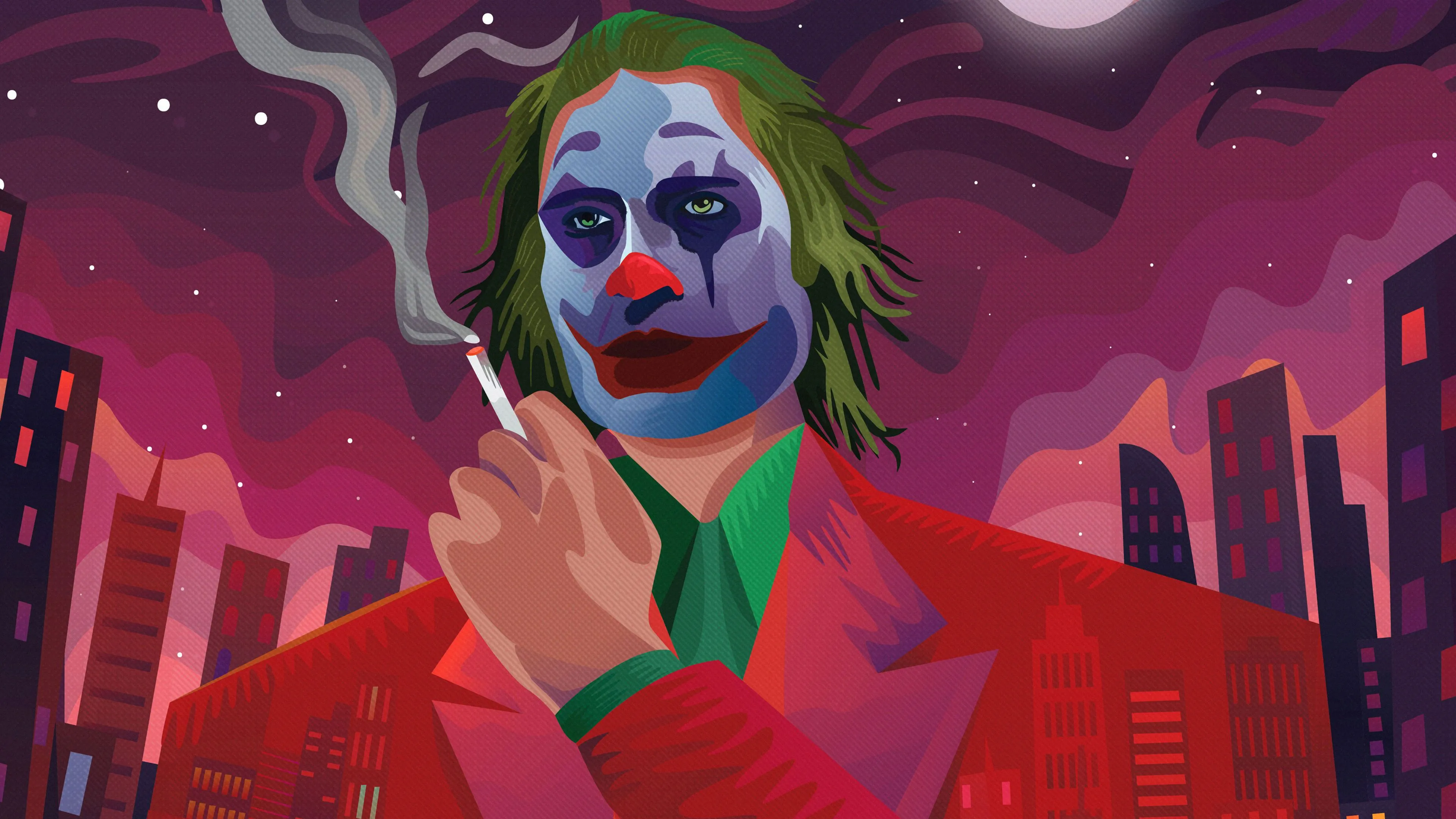 Joker 4k Cool Abstract Art Wallpaper, HD Artist 4K Wallpaper, Image and Background