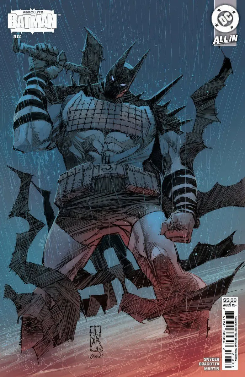 ABSOLUTE BATMAN 4K TEXTLESS Cover! Variant Cover