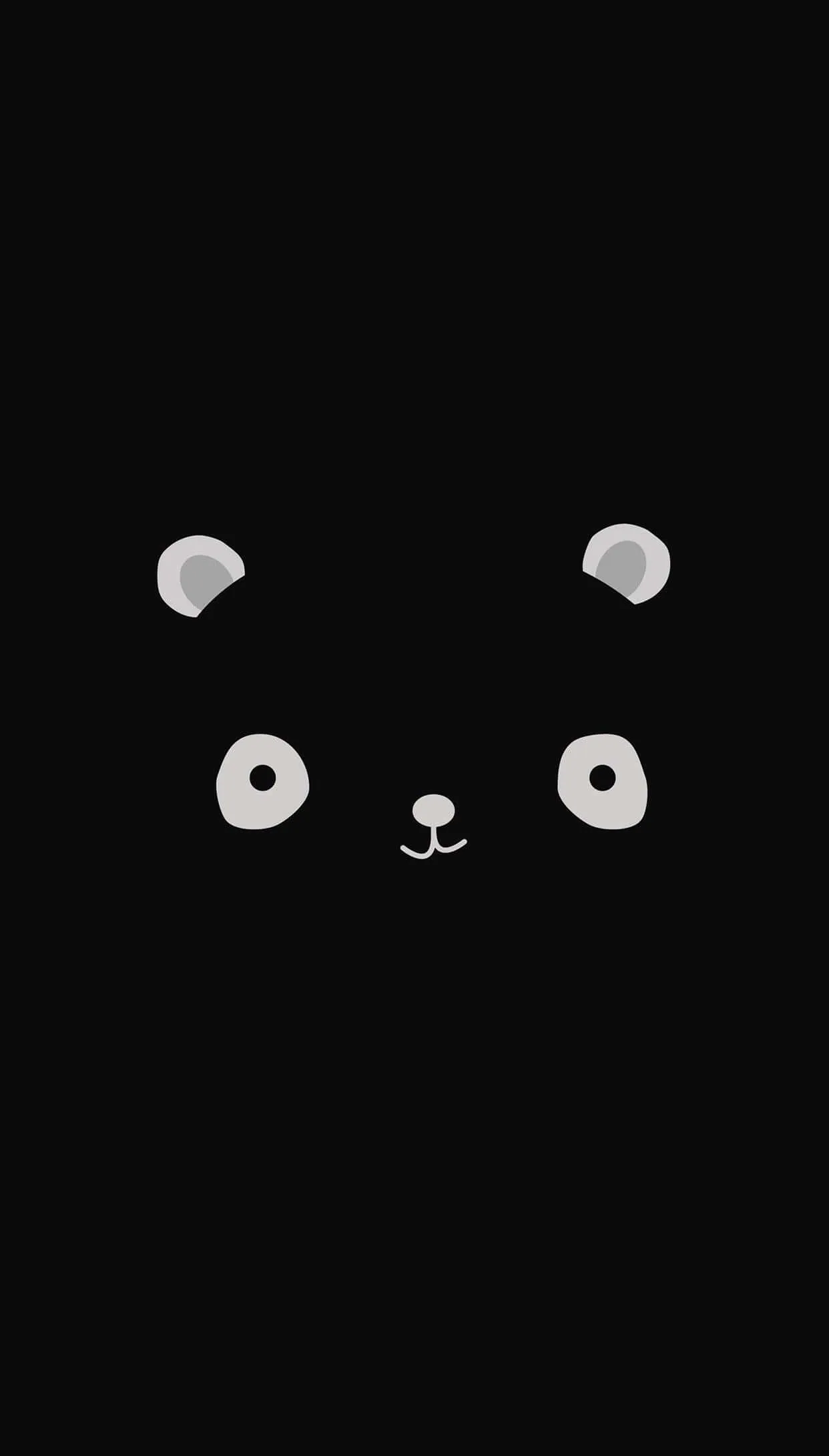 Download Go Bold and Get Creative: Enhance Your Device with a Cute Black Background!