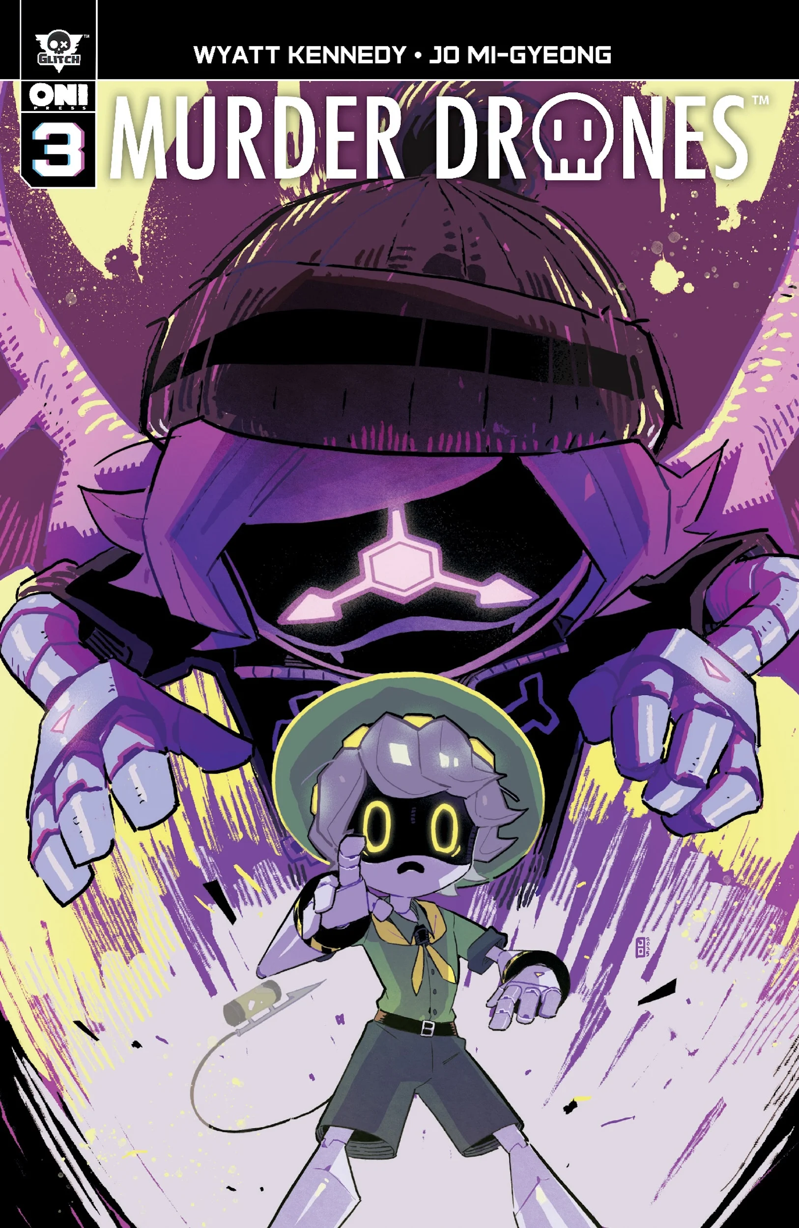 Murder Drones Exclusive Cover Reveal: Oni Press Comic By Wyatt Kennedy & Jo Mi Gyeong