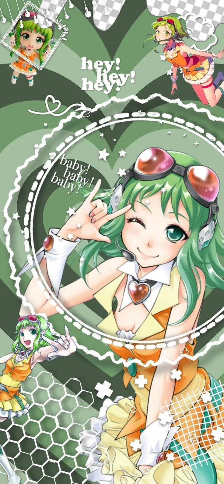 Gumi wallpaper ᥫ᭡