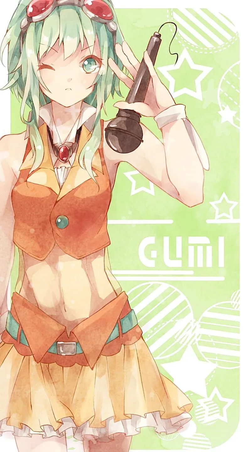 Gumi, anime, music, HD phone wallpaper