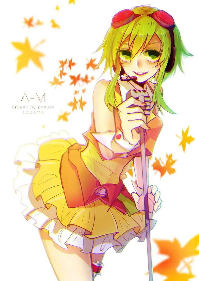 Gumi Vocaloid, anime, gumi, music, vocaloid, HD phone wallpaper