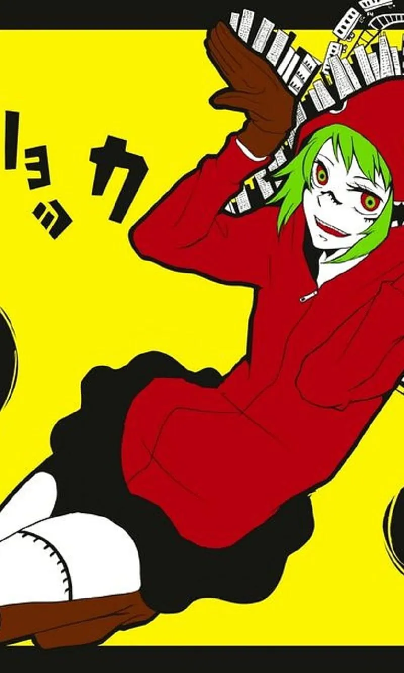 Gumi Matryoshka, anime, draw, miku, HD phone wallpaper