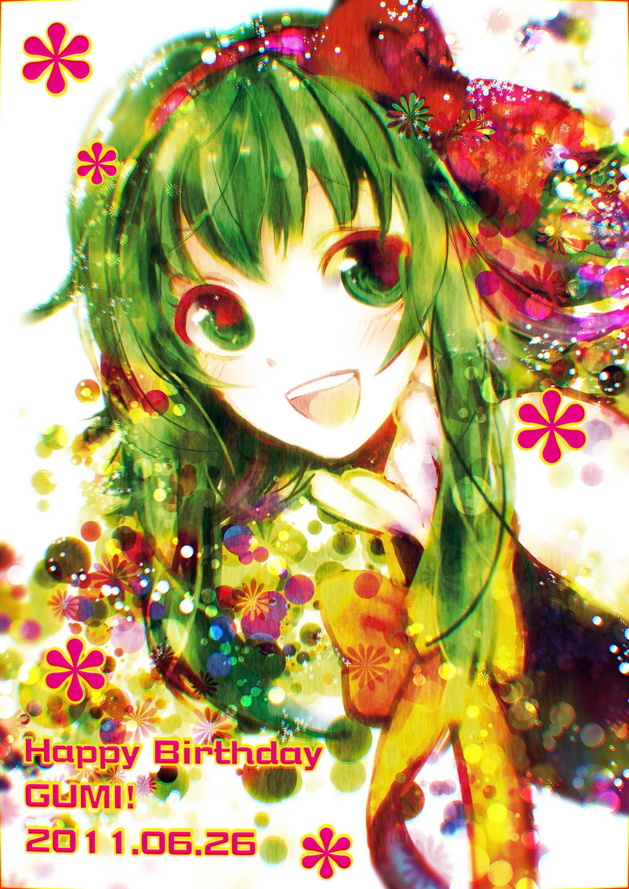 GUMI Wallpaper by Sazanami Shione Anime Image Board