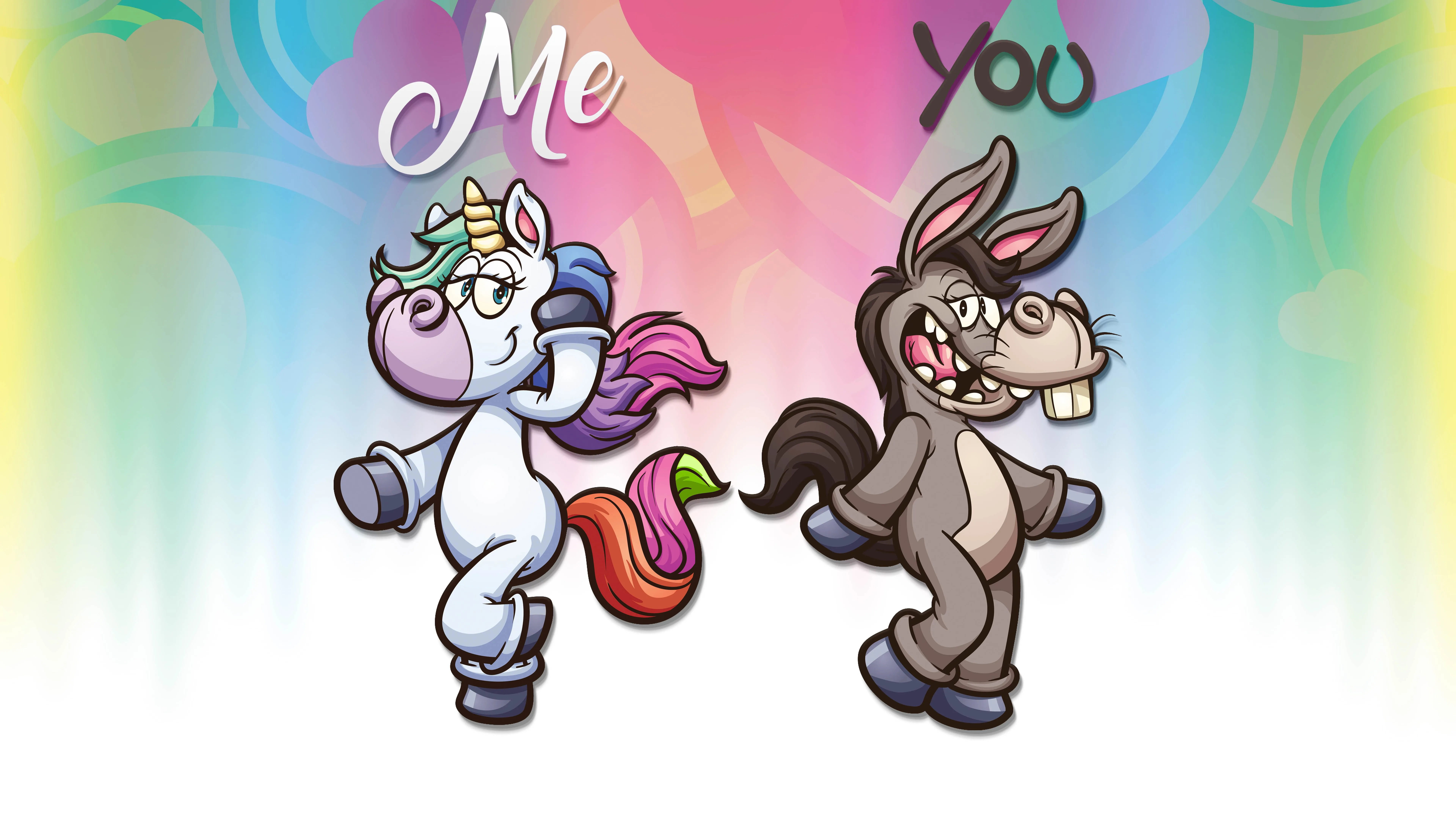 Unicorn Me Wallpaper 8K