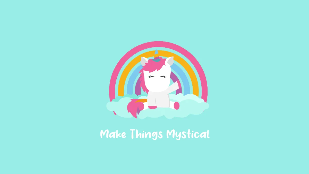 Free White Unicorn Wallpaper to Edit Online