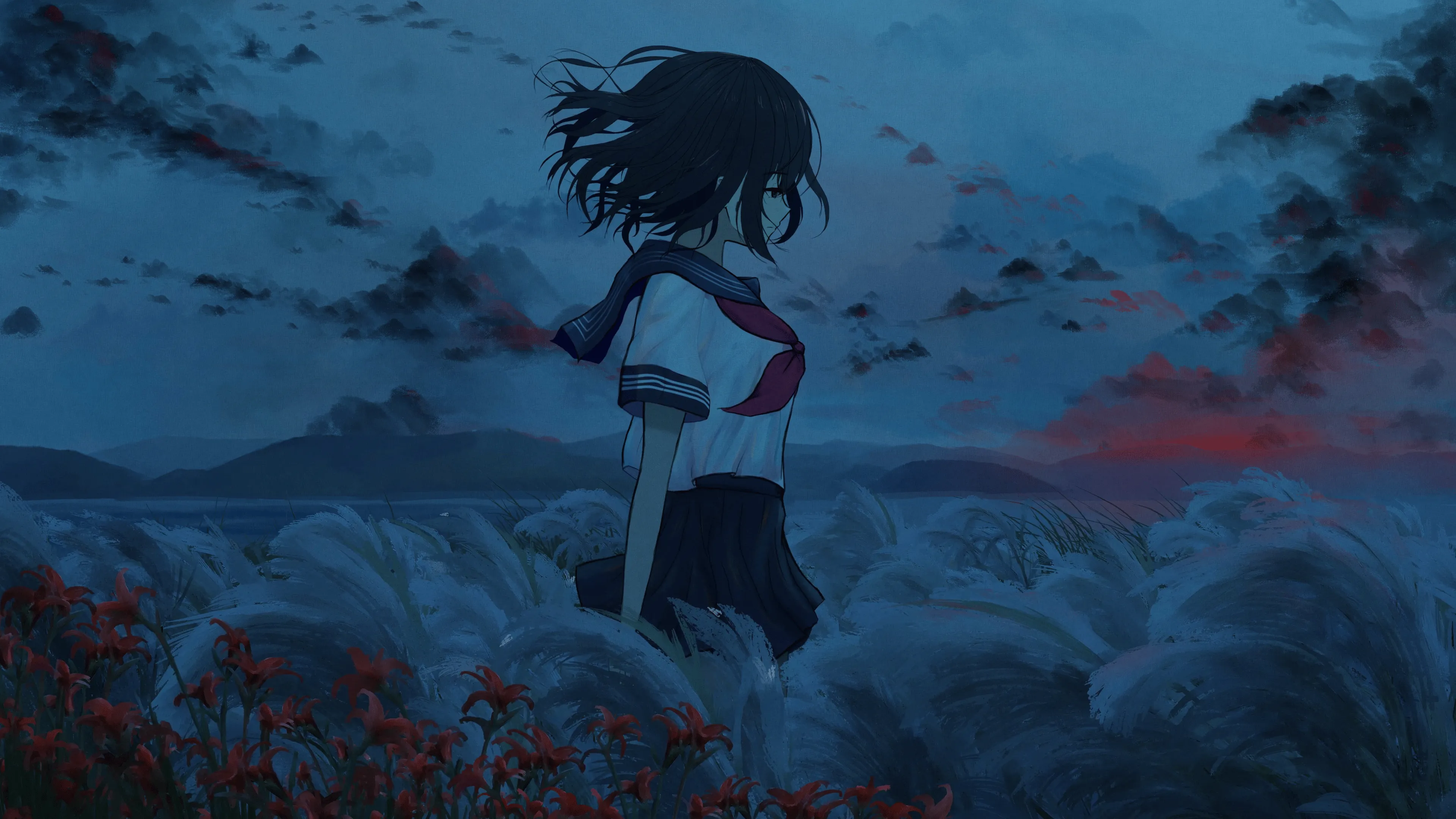 Ayano Aishi Anime Girl Live Wallpaper