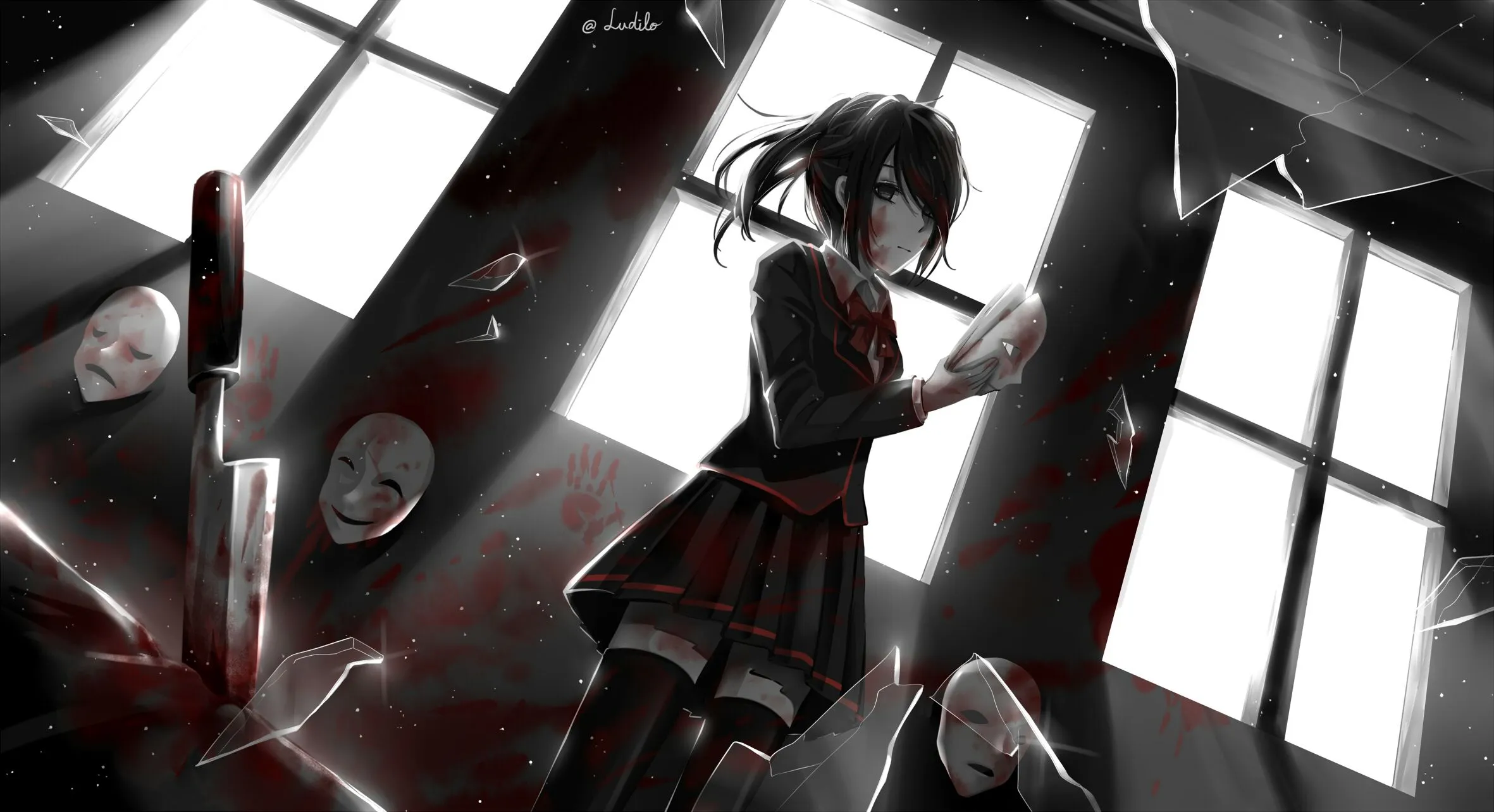 Desktop wallpaper: Ayano Aishi, Yandere Simulator, Video Game 4K free download for PC. 1013803