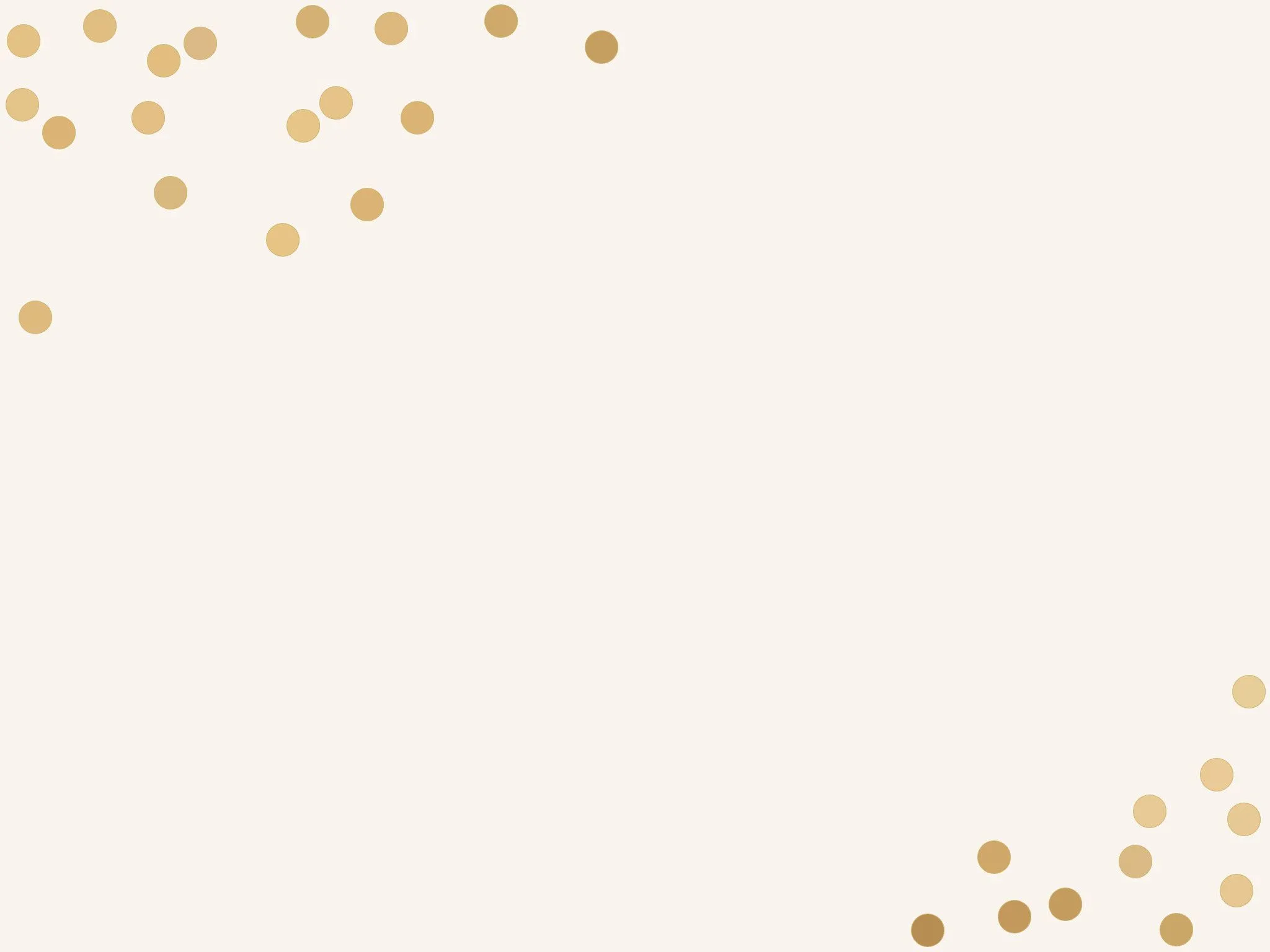 Gold Polka Dot Desktop Wallpaper