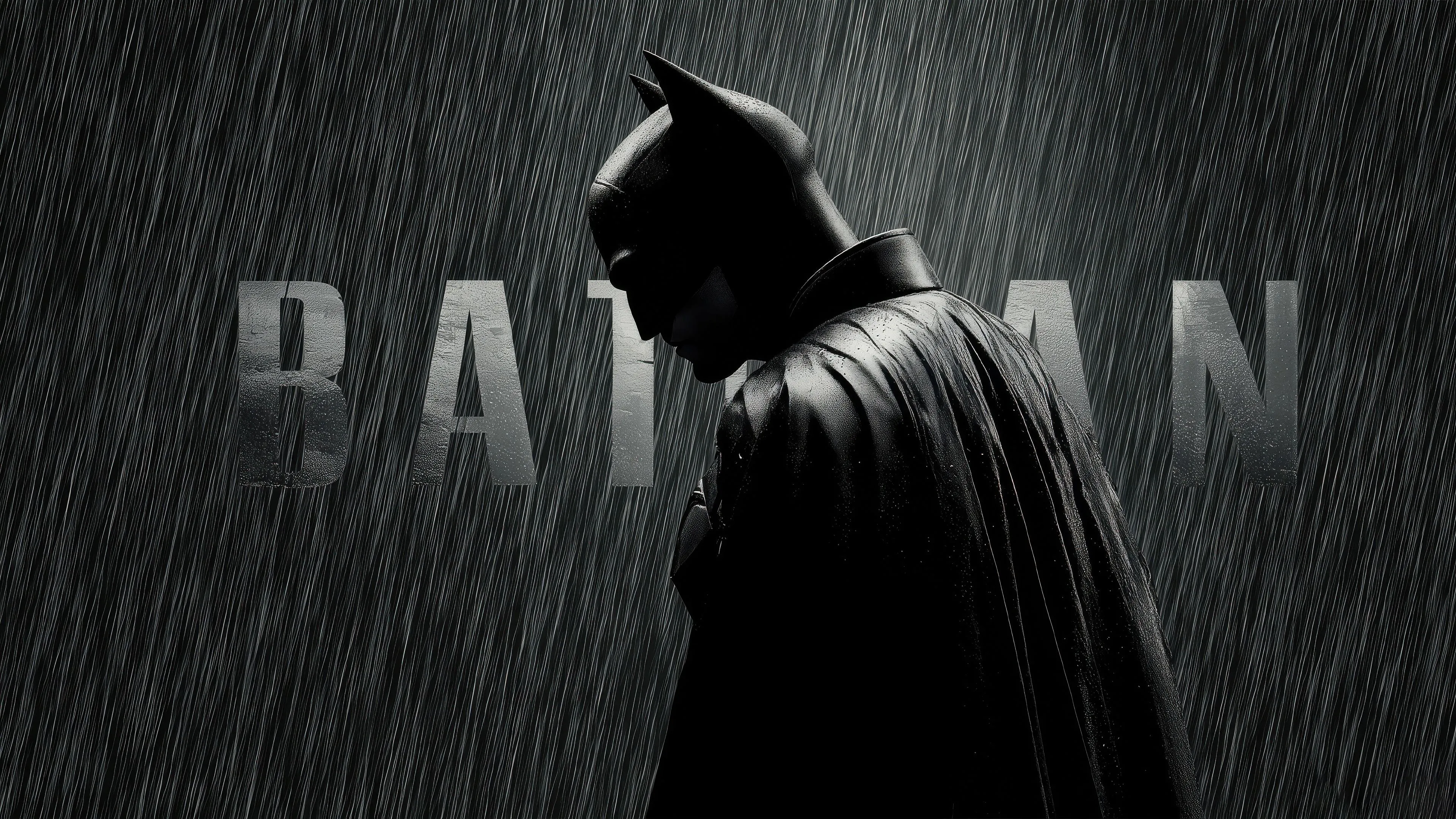 The Unstoppable Batman In Rain Wallpaper, HD Superheroes Wallpaper, 4k Wallpaper, Image, Background, Photos and Picture