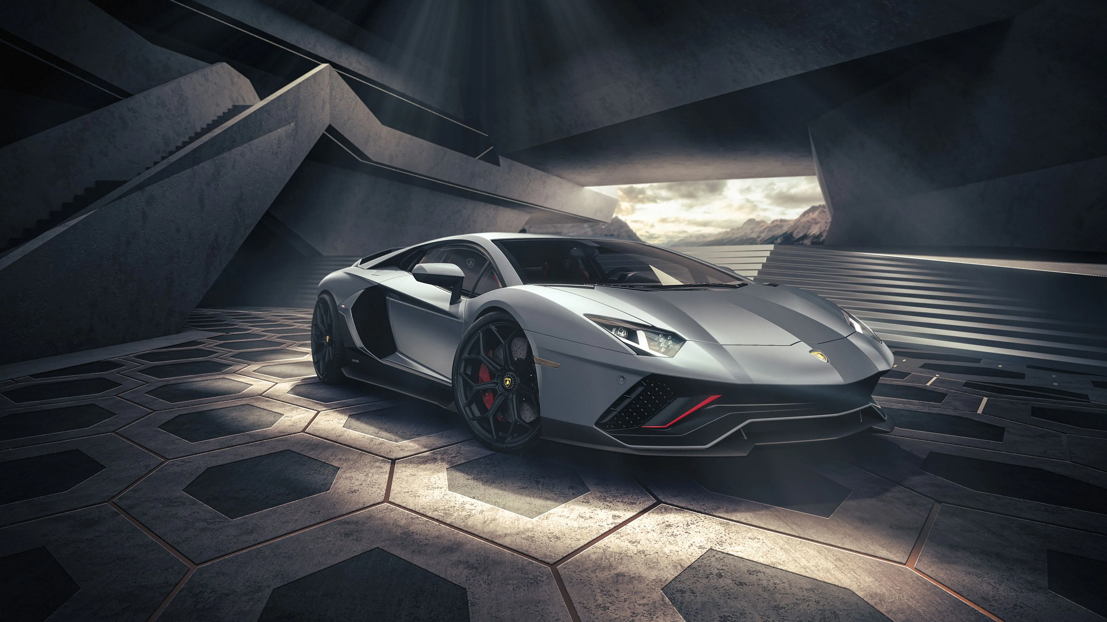 Lamborghini Aventador LP 780 4 Ultimae Wallpaper 4K, Supercars, 2021, Dark