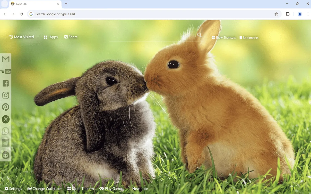 Bunny & Rabbit Wallpaper Web Store