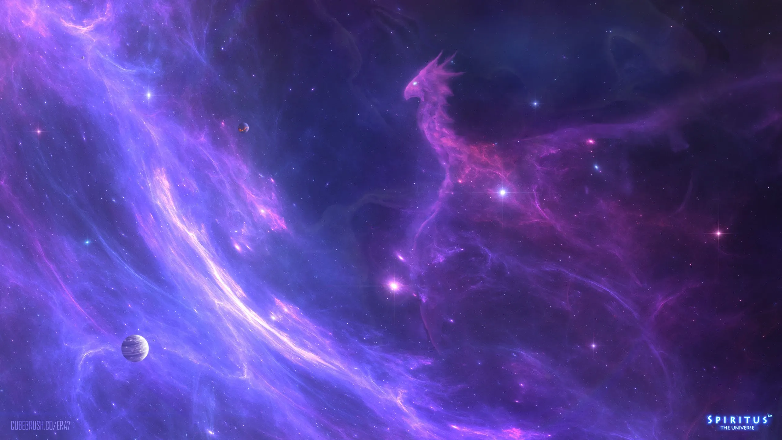 Cosmic Dragon Nebula HD