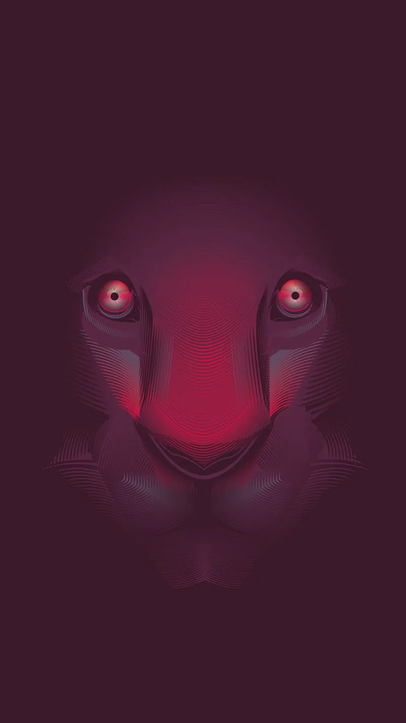 Lion Face Vector, lion face, HD phone wallpaper