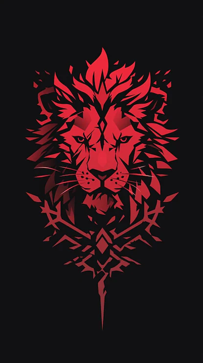 Intimidating Red Lion Gaming Logo Photo Free High Quality Picture